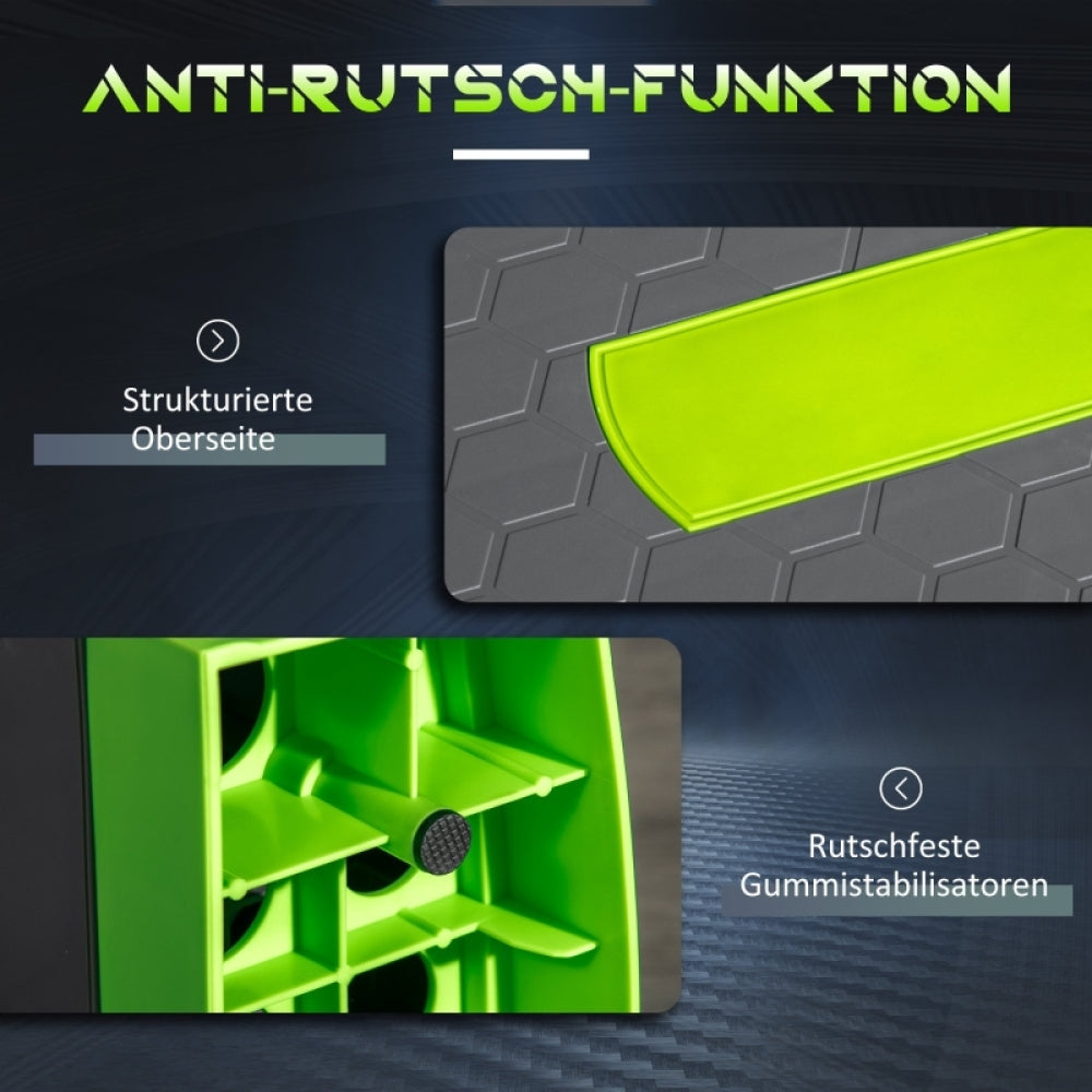 Rutschfeste strukturierte Oberfläche für sicheren Halt beim Sport