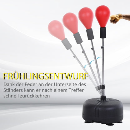 Starke Stahlfeder an der Basis für schnellen Rebound (Rückprall) des Balls.