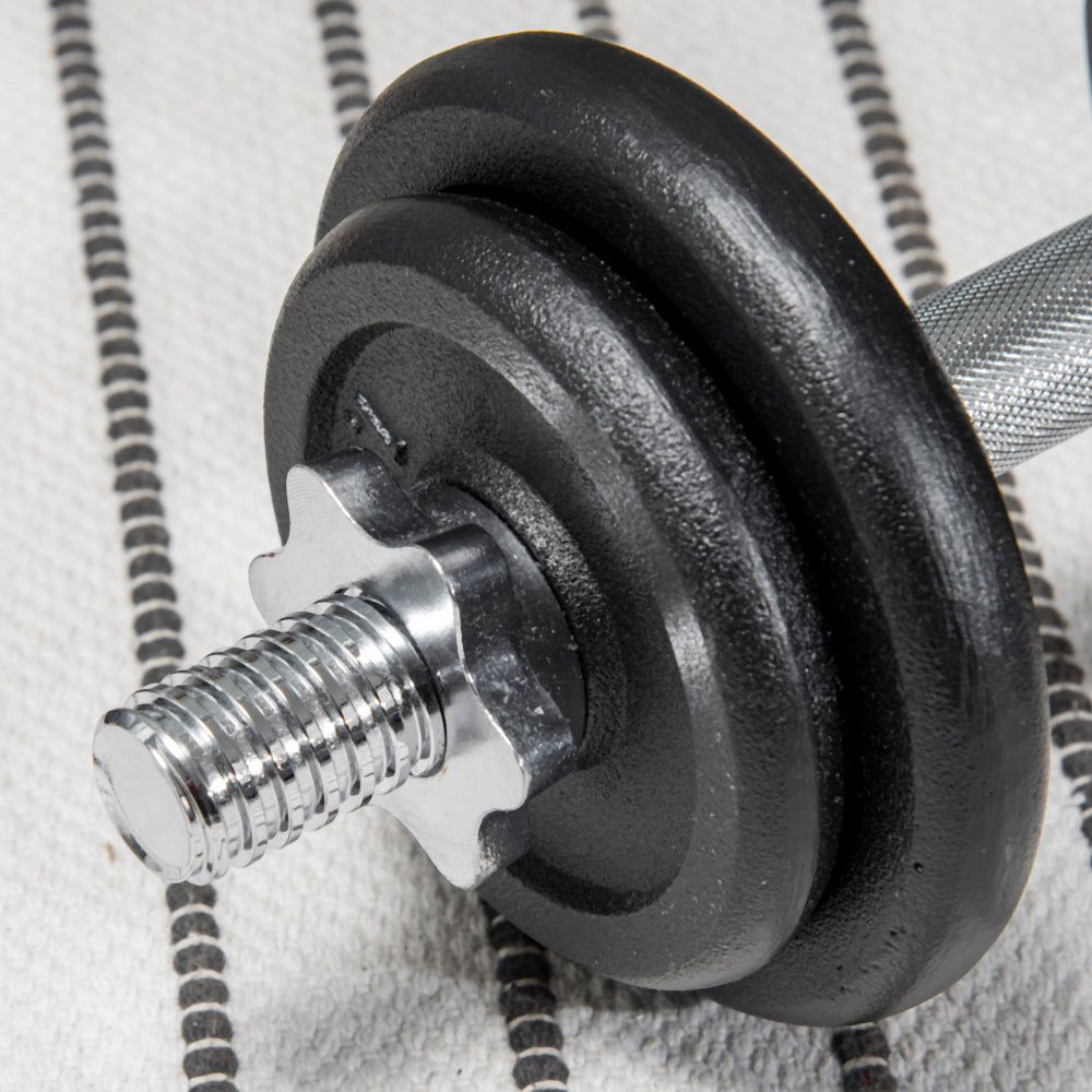 Sternverschlüsse: Schraubverschluss sichert die schweren Metallscheiben