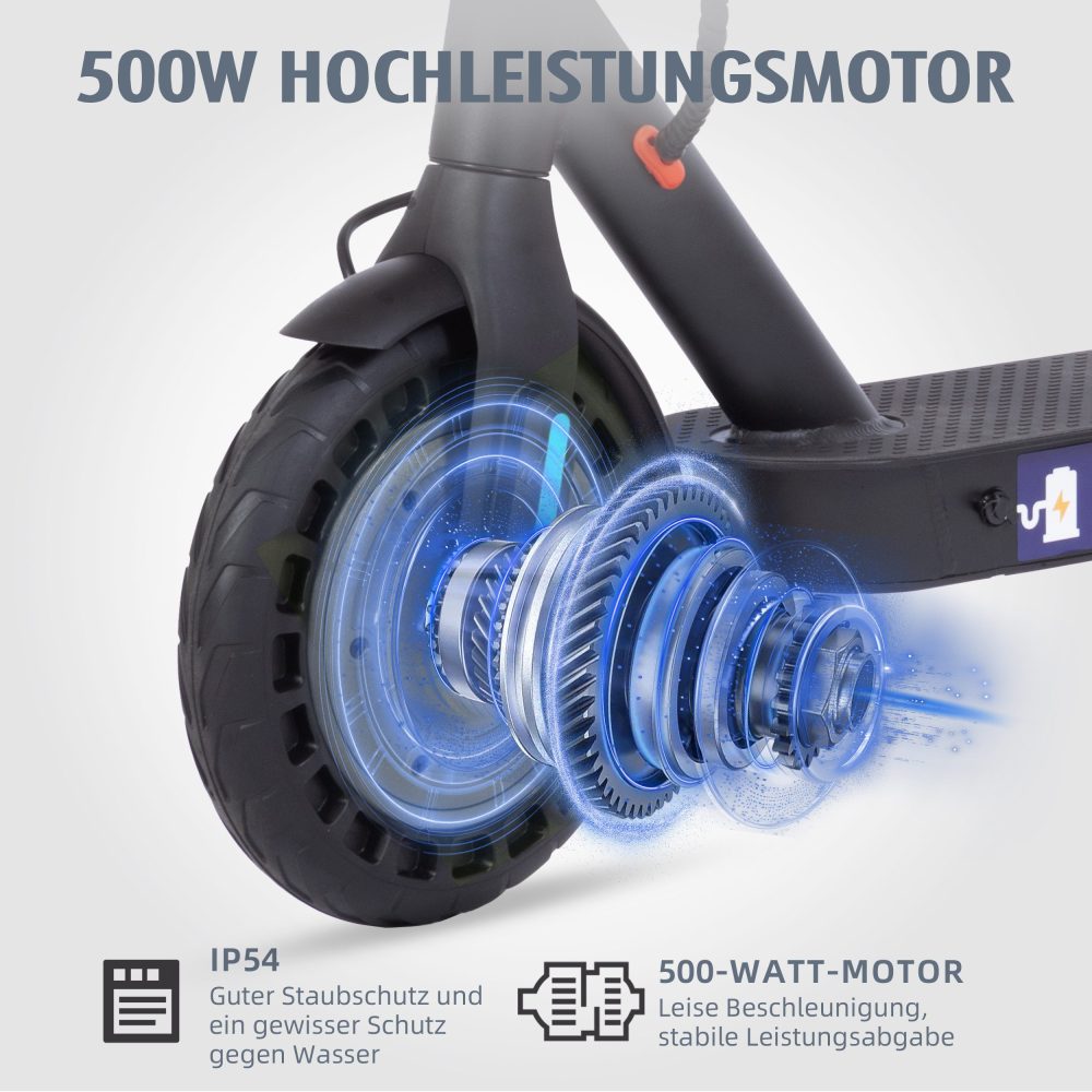 Technische Darstellung des Hochleistungsmotors mit blauen Lichteffekten.