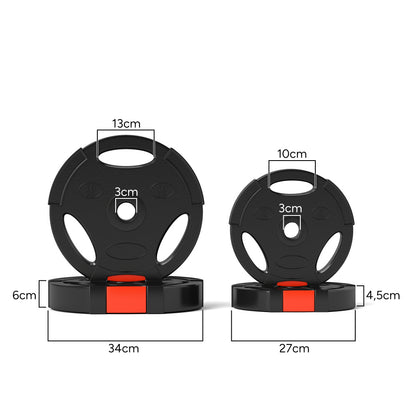 Technische Daten: Bohrung 25mm (1 Zoll), Durchmesser 34cm und 27cm