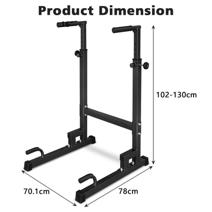 Technische Maße: 78cm Tiefe, 70cm Breite, 102-130cm Höhe.