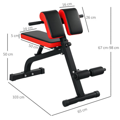 Technische Maße: Aufstellmaß 103x65cm, Höhe verstellbar bis 98cm.