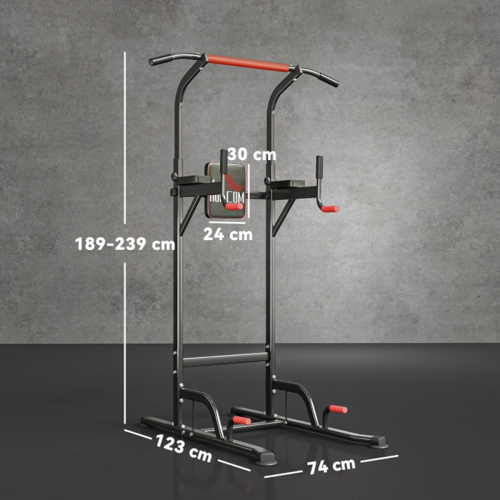 Technische Maße: Höhenverstellbar 189-239 cm, Breite 94 cm, Tiefe 122 cm.