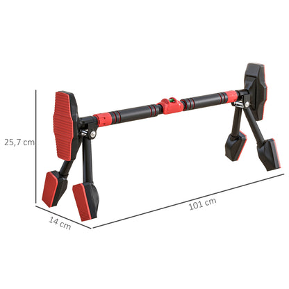 Technische Zeichnung mit Zentimeterangaben: Länge 79-98 cm, Höhe der Stütze 15,3 cm.