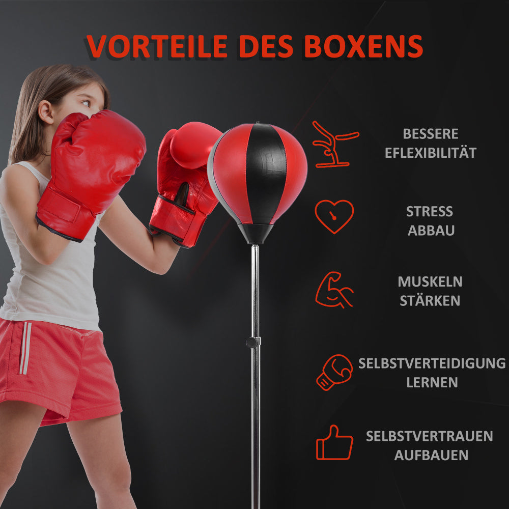 Vorteile des Boxens für Kinder: Fitness, Stressabbau, Muskelaufbau und Selbstvertrauen.