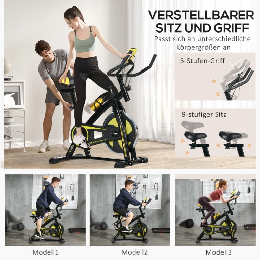 H101 Heimtrainer – Verstellbarer Sitz und Lenker in mehreren Positionen für alle Körpergrößen