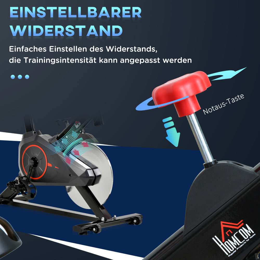 H101 Heimtrainer – Verstellbarer Sitz und Lenker für verschiedene Körpergrößen