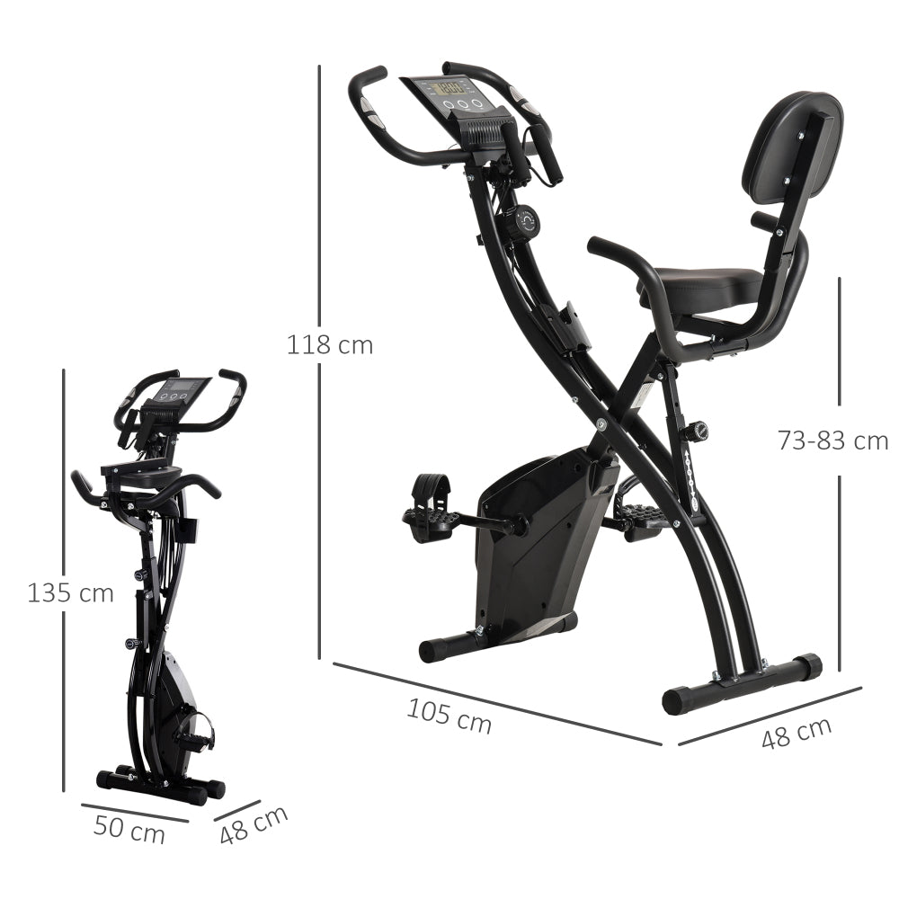 H102 Heimtrainer Schwarz Maße – Kompakte Abmessungen für platzsparendes Training zu Hause