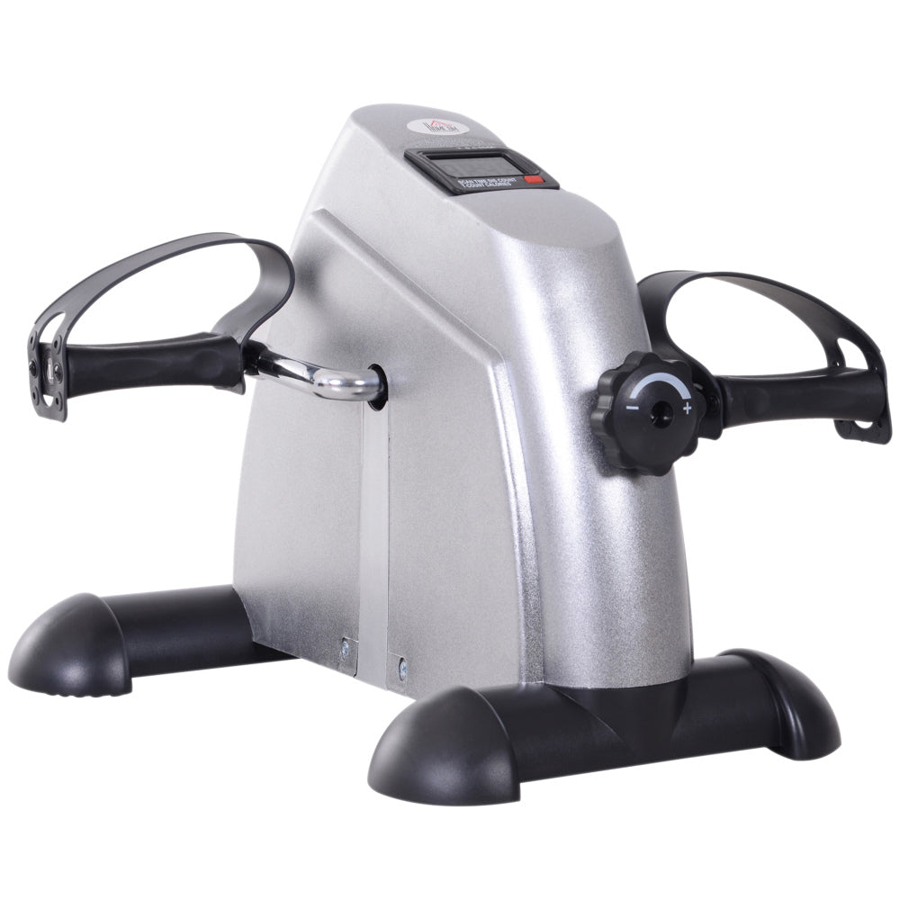 Sunjetfit H105 Mini-Heimtrainer – Kompakter Arm- und Beintrainer in Grau-Schwarz mit LCD-Bildschirm