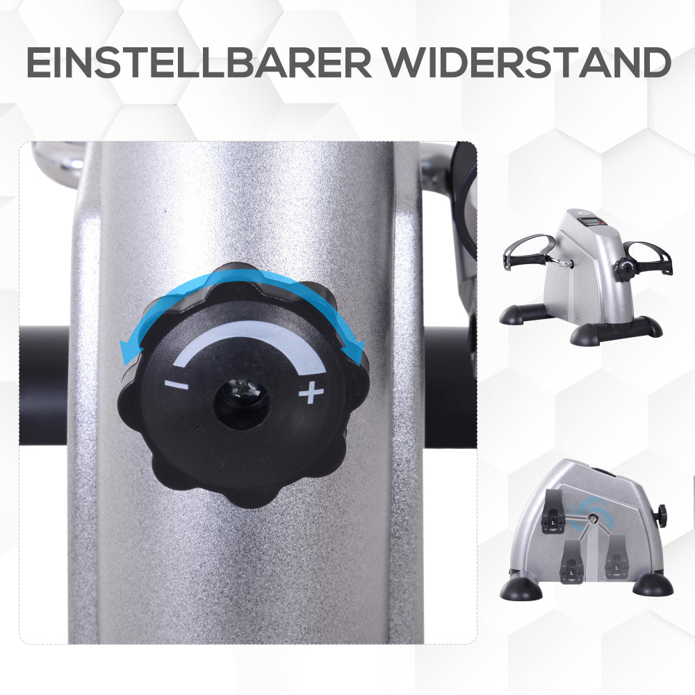 H105 Mini-Heimtrainer – Einstellbarer Widerstand mit Drehknopf für individuelle Trainingsintensität