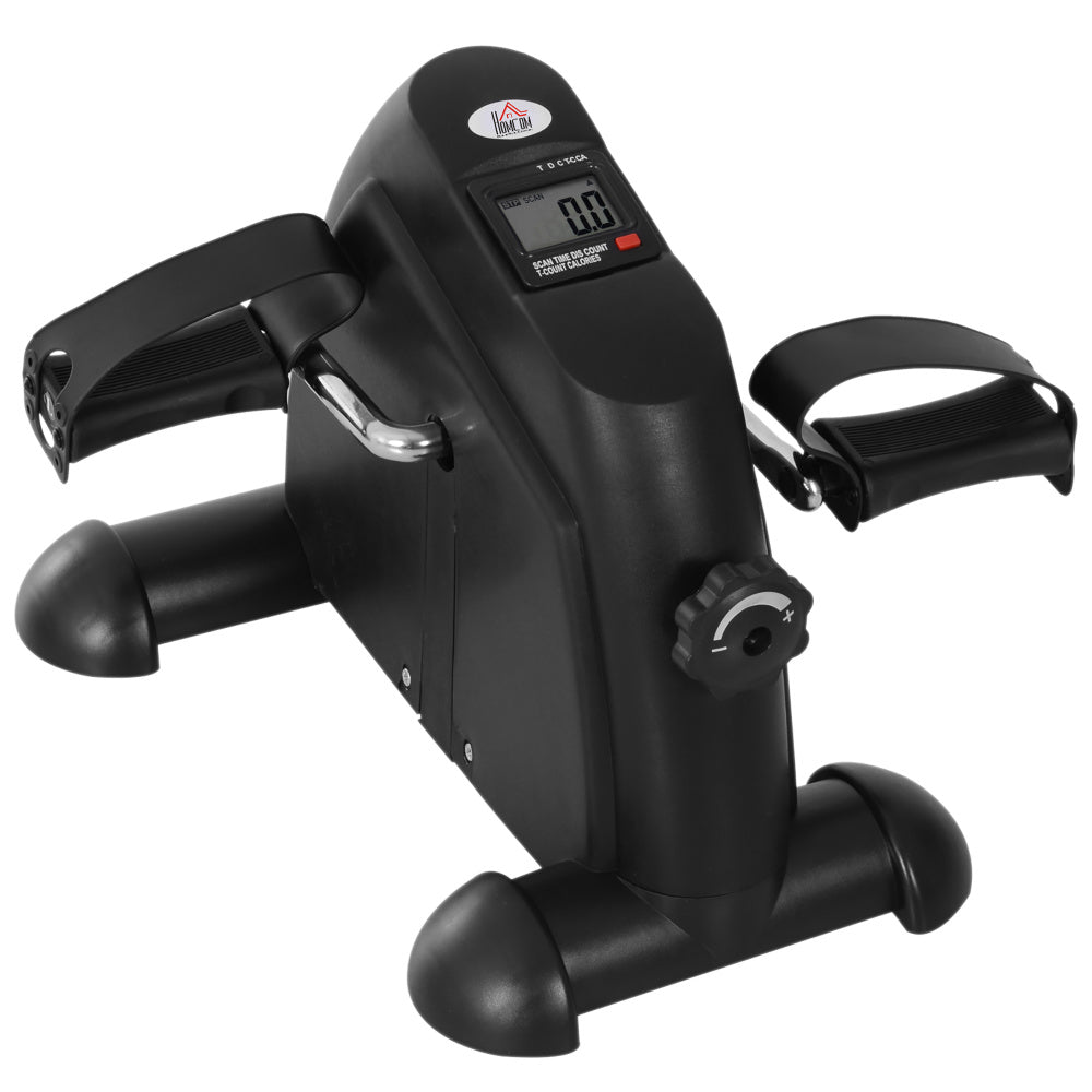 Sunjetfit H105 Mini-Heimtrainer – Kompakter Arm- und Beintrainer in Schwarz mit LCD-Bildschirm