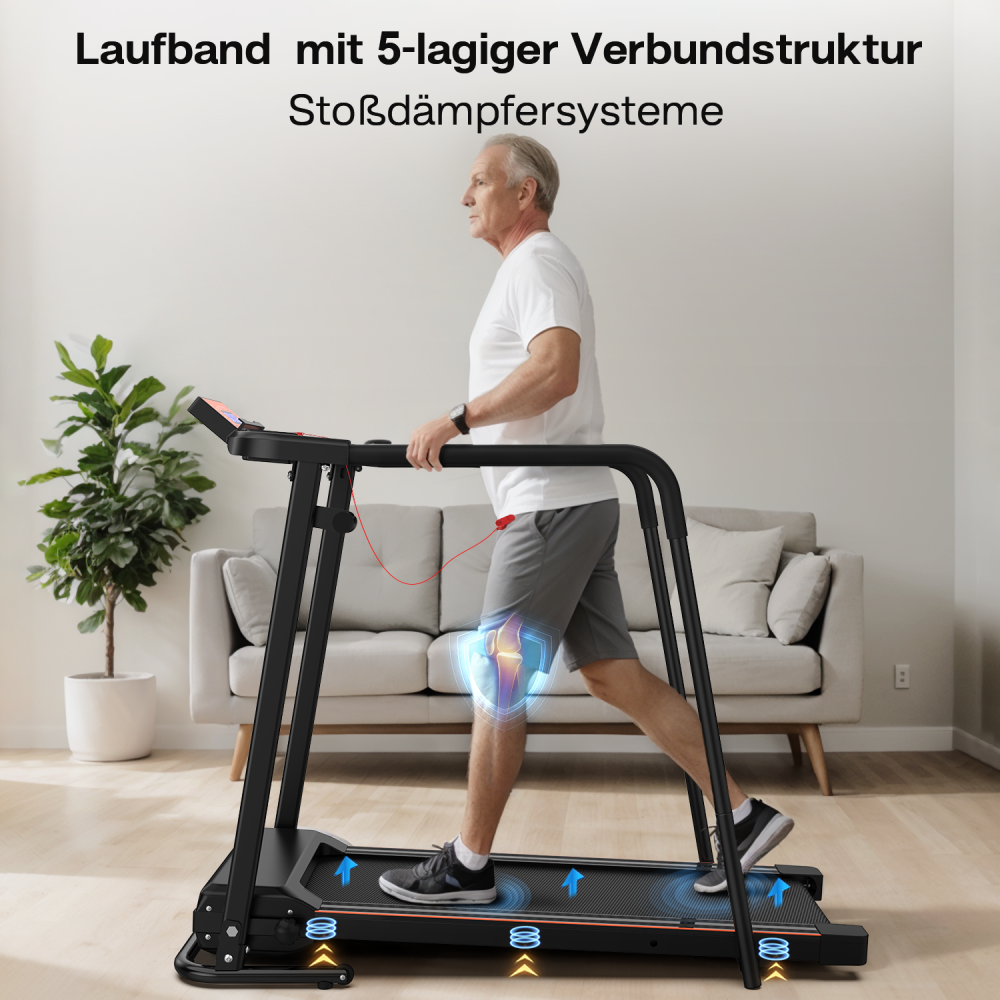 S200 5-lagige Verbundstruktur – Stoßdämpfungssystem für gelenkschonendes Training