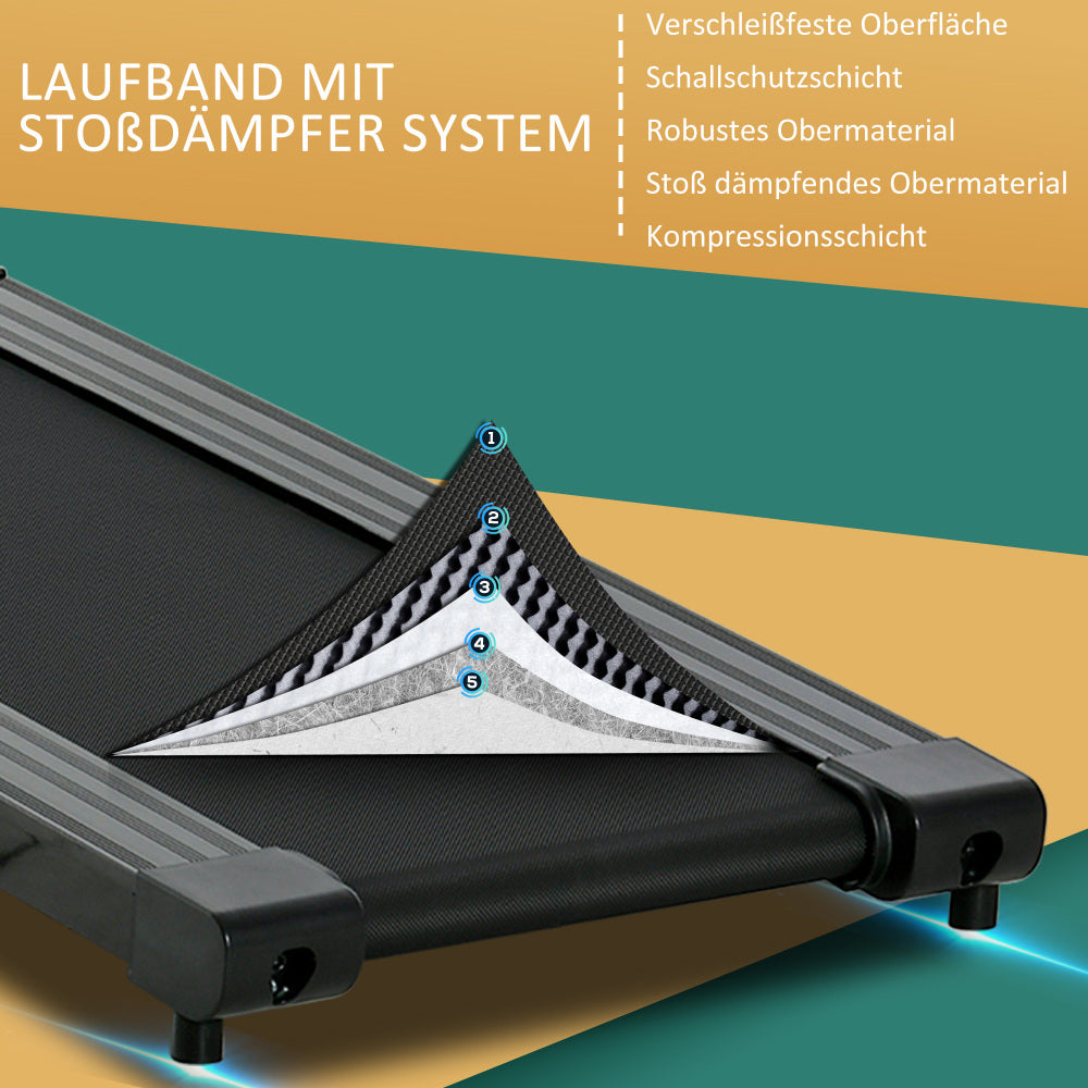 T100 Flächennivel-Dämpfungssystem – gelenkschonendes Training für Zuhause