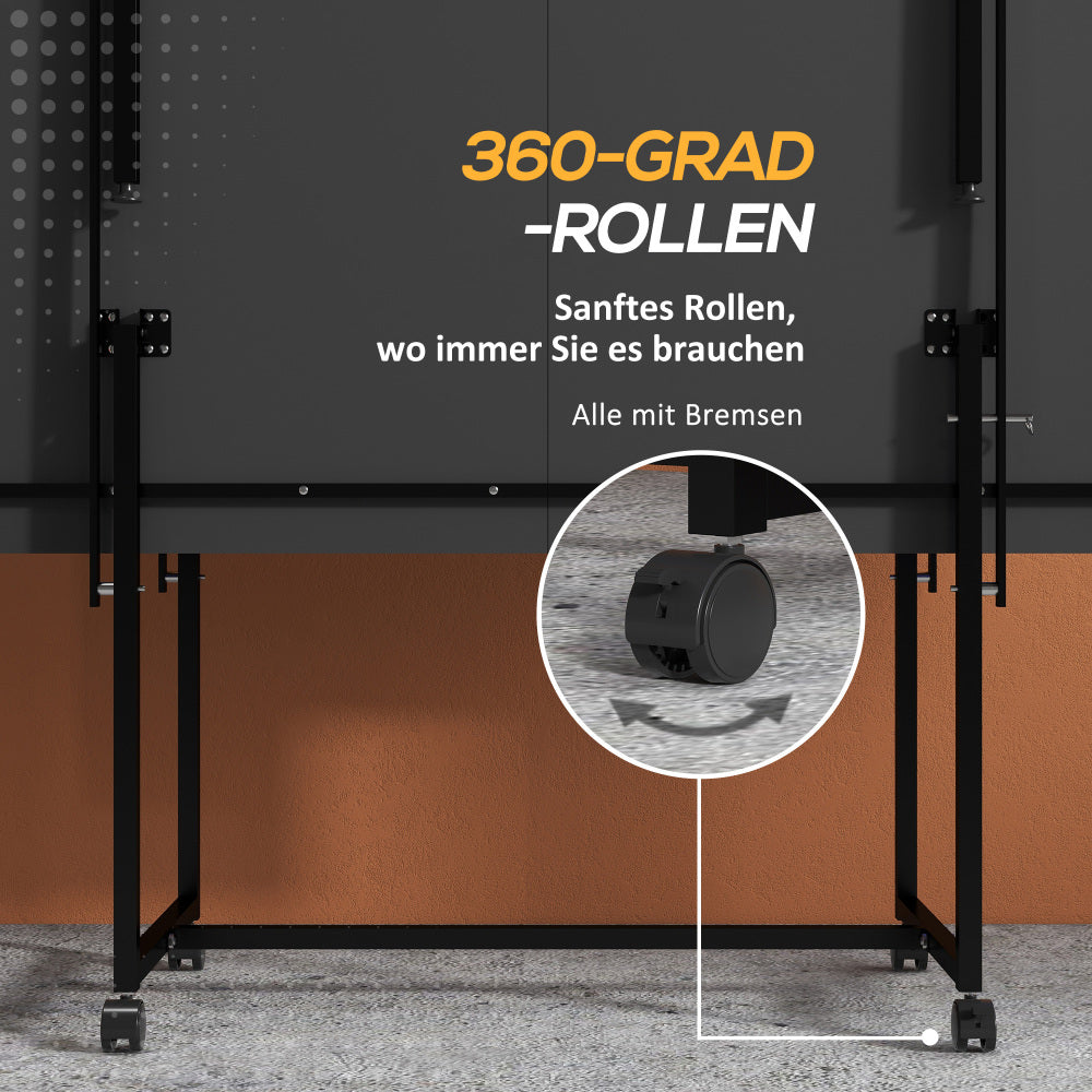 T300 360-Grad-Rollen – Tischtennisplatte sanft bewegen ohne Anheben