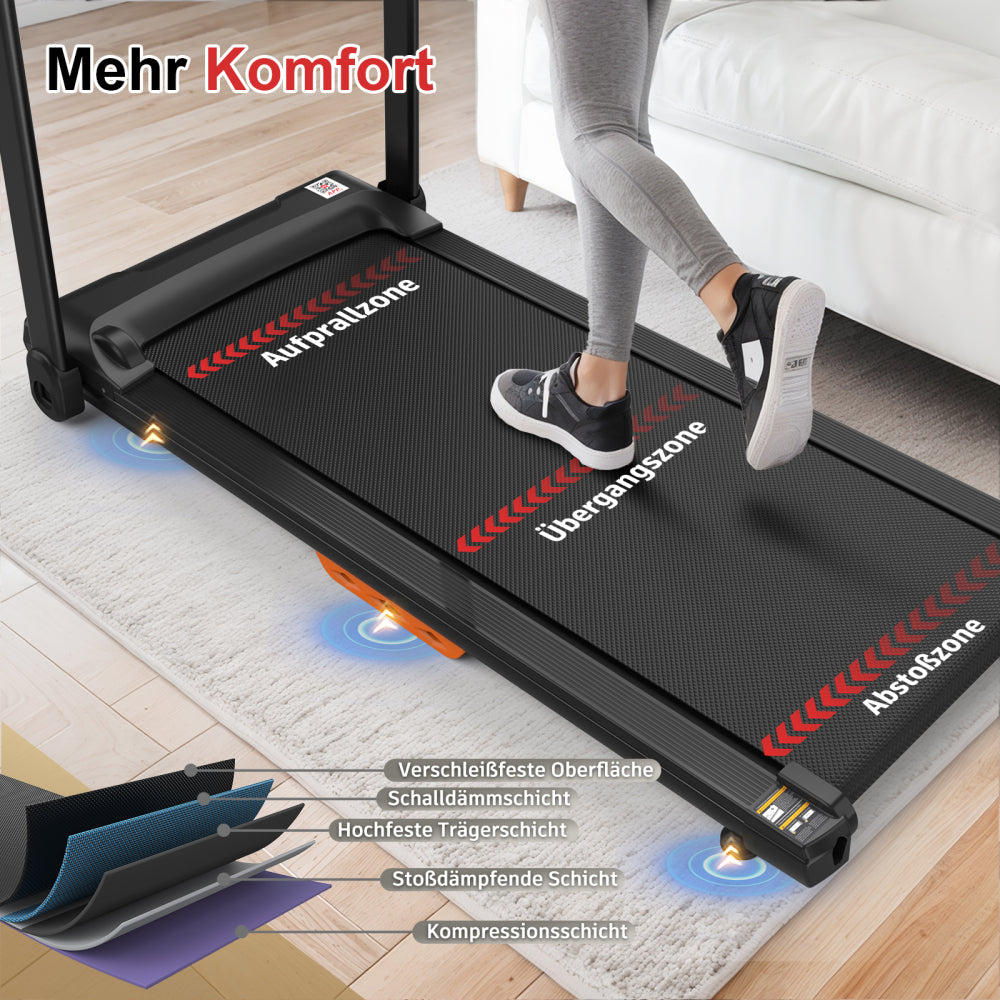 T300 3-fach Dämpfungssystem – gelenkschonendes Training für Knie und Hüfte