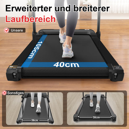 T300 erweiterter Laufbereich 40 cm – mehr Platz für natürlicheres Laufen