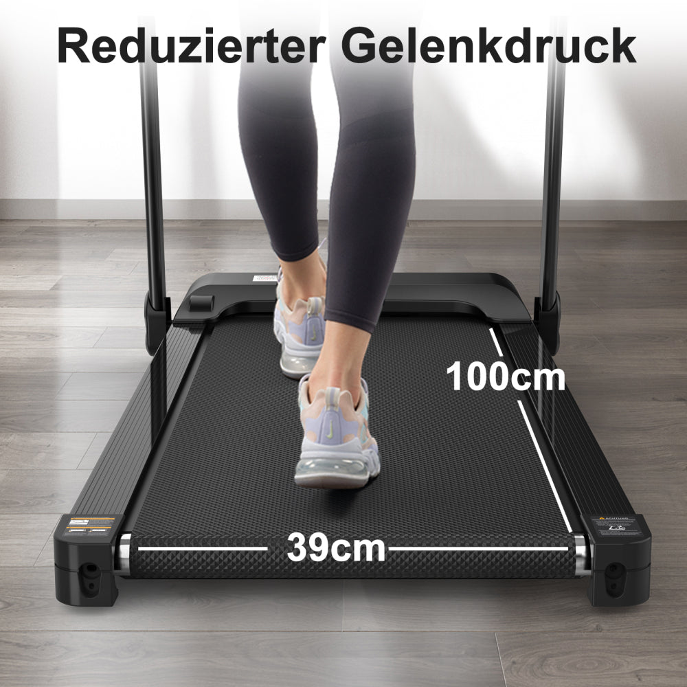 T400 reduzierter Gelenkdruck – 39 cm breite Lauffläche für natürlicheres Laufen