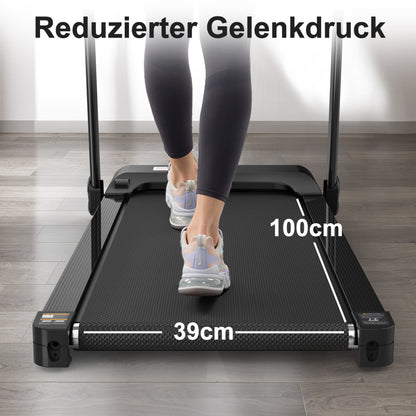 T400 reduzierter Gelenkdruck – 39 cm breite Lauffläche für natürlicheres Laufen