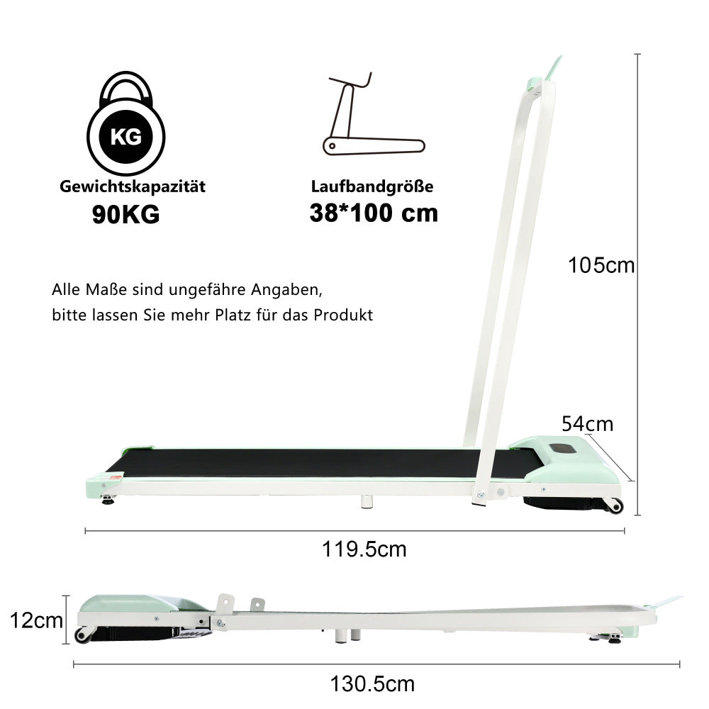 W200 Walking Pad Maße und Geschwindigkeitsparameter – kompakte Abmessungen