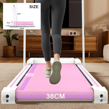 W300 rosa Lauffläche 38 cm – breite Trainingsfläche für sicheres Gehen