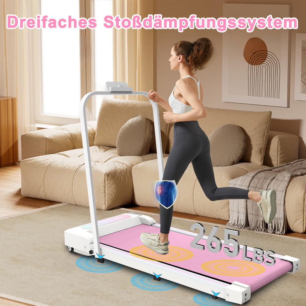 W300 rosa dreifaches Stoßdämpfungssystem – 265 LBS Tragkraft