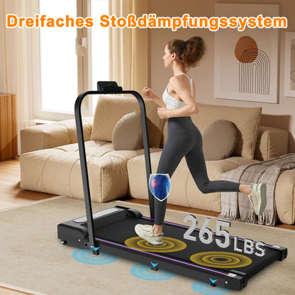 W300 dreifaches Stoßdämpfungssystem – 265 LBS Tragkraft für gelenkschonendes Training
